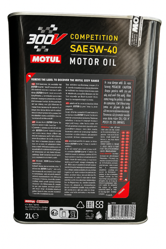 Motul 5W40 300V 2 Liter