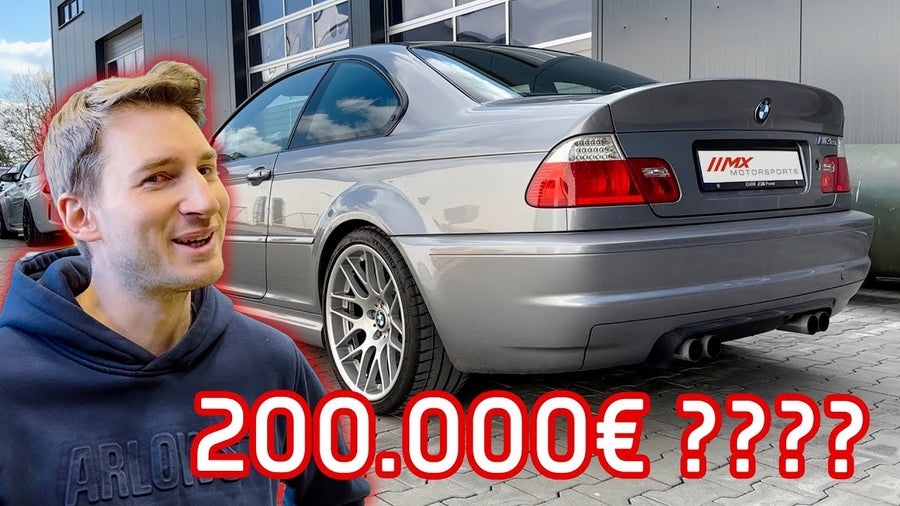 Originaler BMW E46 M3 CSL in der Werkstatt – Video von MX Motorsports