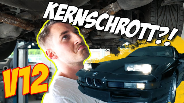BMW 850 (E31) aus dem 8er-Projekt von MX Motorsports – Bestandsaufnahme von unten, Video von Juni 2021