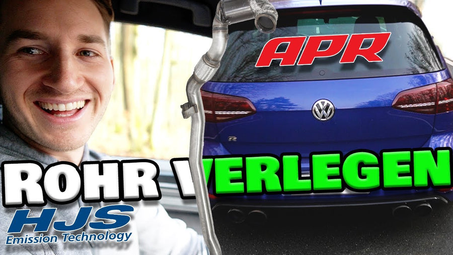 VW Golf 7 R mit APR-Abgasanlage und HJS-Downpipe – Video von MX Motorsports