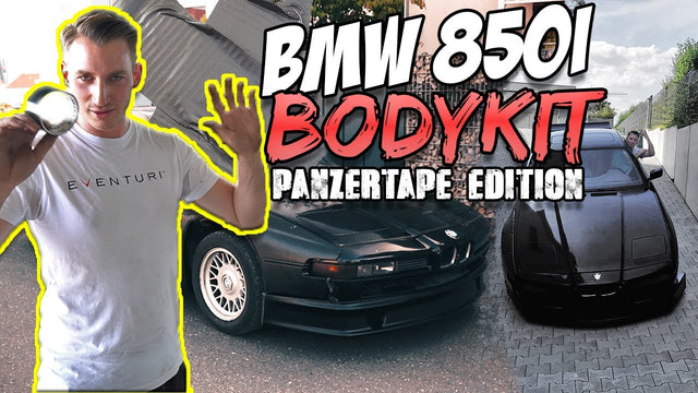BMW 850i (E31) mit lose angeheftetem Rocket-Bunny-Widebody-Kit – Video von MX Motorsports aus dem Juni 2021