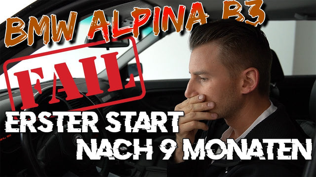 BMW E36 Alpina B3 nach knapp einem Jahr Standzeit – Video von MX Motorsports