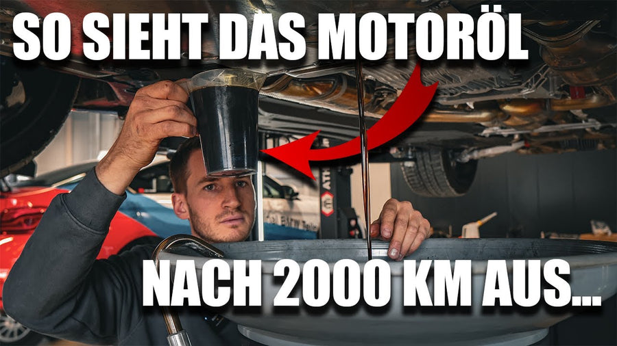 Glitter im Altöl beim Einfahrservice am BMW M2 G87 – Video von MX Motorsports