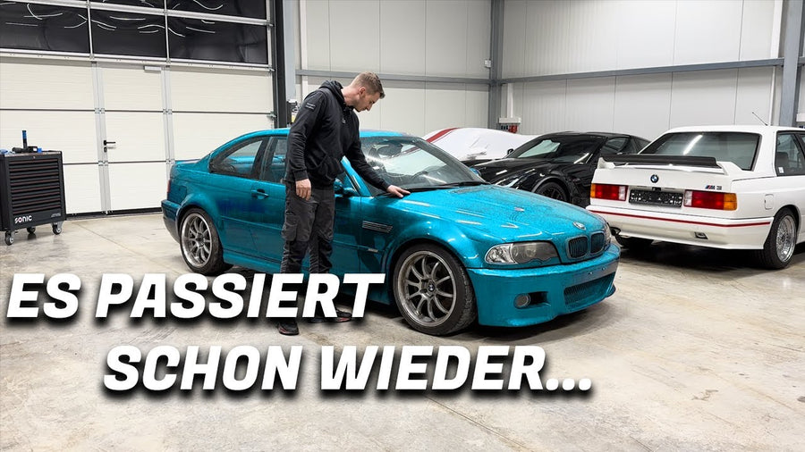 Zerlegter BMW E46 M3 aus Japan auf der Hebebühne – Video von MX Motorsports