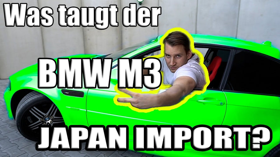BMW E46 M3 aus Japan-Import – Vorschaubild zum Video von MX Motorsports