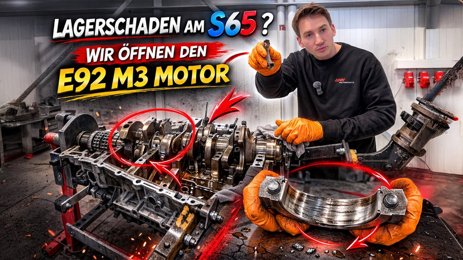 Lagerschaden am S65? Wir öffnen den E92-M3-Motor – Video von MX Motorsports