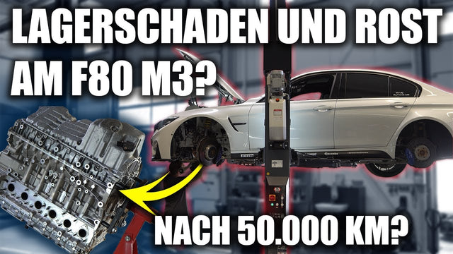 Zerlegter BMW S55 aus einem M3 Competition F80 mit Hauptlagerschaden – Video von MX Motorsports