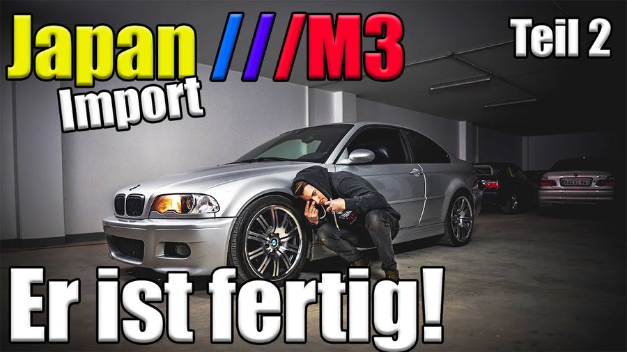 BMW M3 E46 aus Japan bei der Aufbereitung in der Werkstatt – Video von MX Motorsports