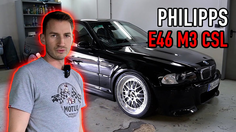 BMW E46 M3 CSL-Replica von Philipp Kaess in Uni-Schwarz – Video von MX Motorsports