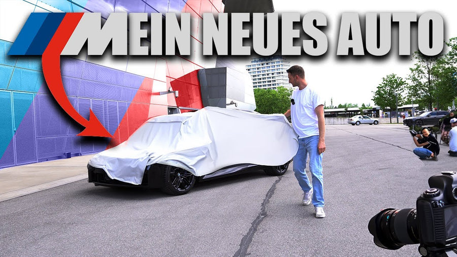 Max bei der Fahrzeugabholung in der BMW Welt in München – Video von MX Motorsports