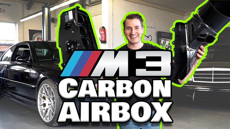 BMW E46 M3 mit Karbonius CSL Race Airbox aus Vollcarbon – Video von MX Motorsports