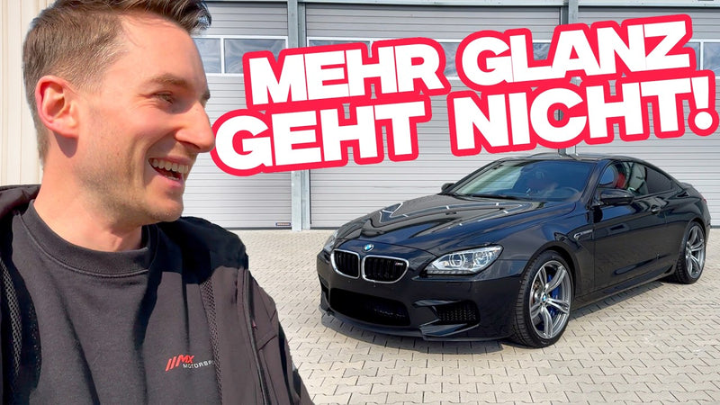 BMW M6 nach der Aufbereitung mit Politur, Keramik und Lackschutzfolie – Video von MX Motorsports