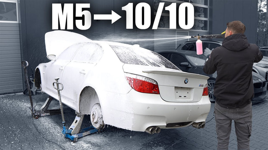 BMW E60 M5 aus Japan und E46 in Imolarot bei MX Motorsports – Video von MX Motorsports