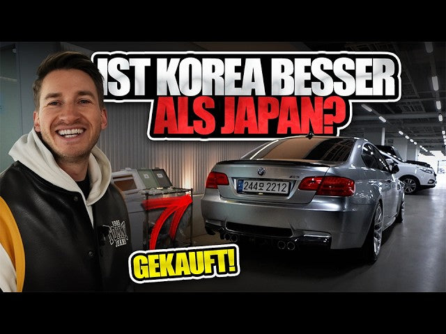 BMW M3 und M4 in einer Gebrauchtwagenhalle in Seoul – Video von MX Motorsports
