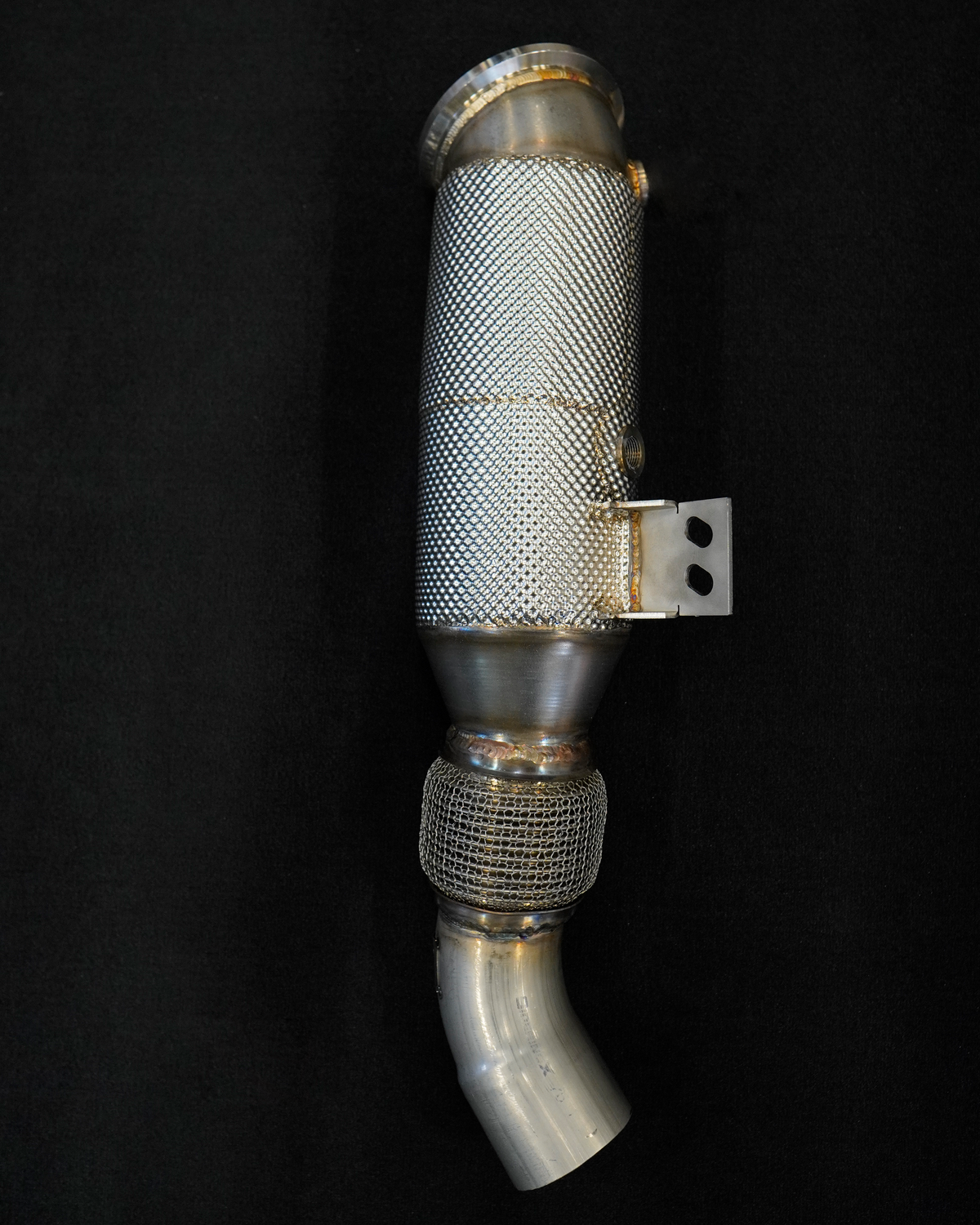 Edelstahl Downpipe B58B30 M140i M240i 340i 440i 540i ohne OPF