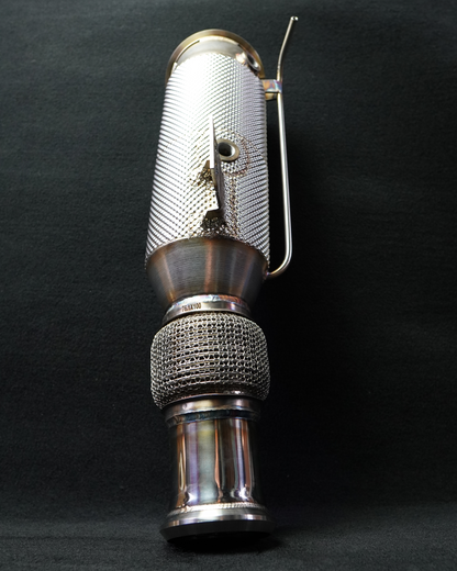 114mm Downpipe mit 200 Zellen Sport-Kat. B58 BMW G20/G21 G42 M240i M340i M340ix