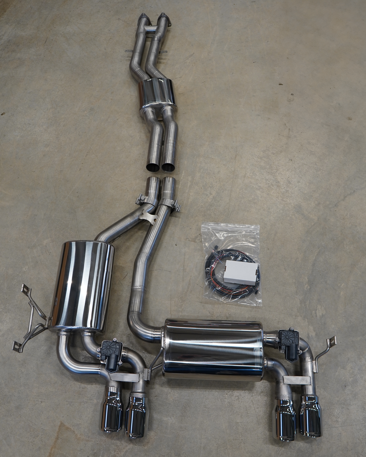 MxM E46 M3 Klappenabgasanlage ab Katalysator