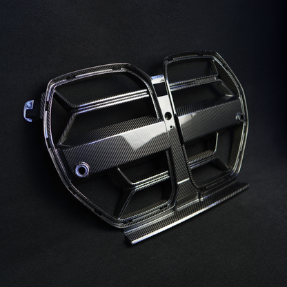 Carbon Grill/Niere passend für BMW G80 M3 G82 G83 M4 CSL Optik