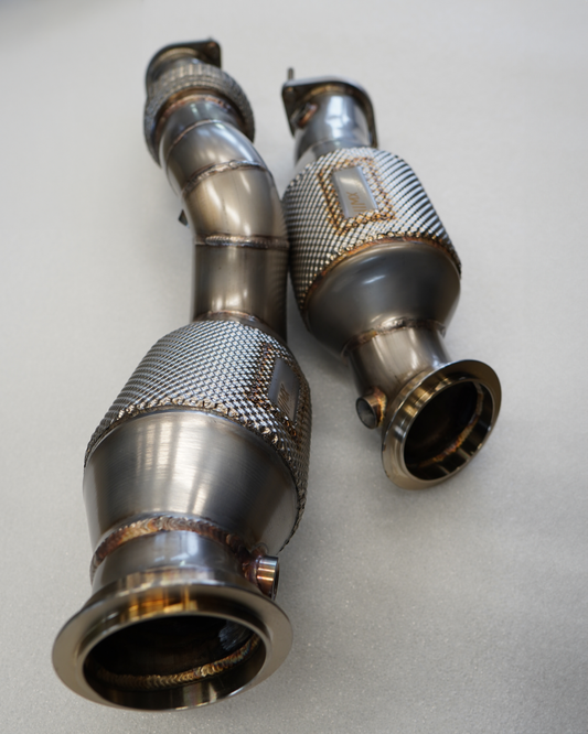 MxM ECE Downpipe S58B30 G8X M2 M3 M4 + CSL X3M X4M ALPINA B4 & Competition G80 G81