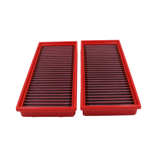 BMC Sportluftfilter FB845/20 im Satz für Mercedes-AMG C 63 und C 63 S (M177) – beide Filter von vorn