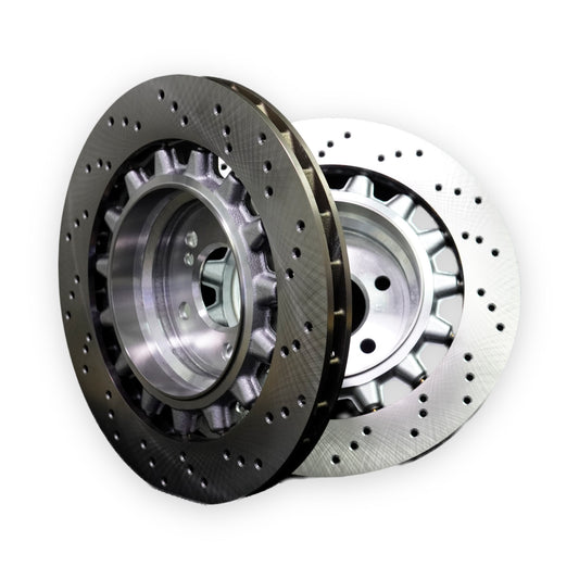 Original BMW M Bremsscheiben hinten, gelocht, für BMW M3 G80/G81 und M4 G82/G83