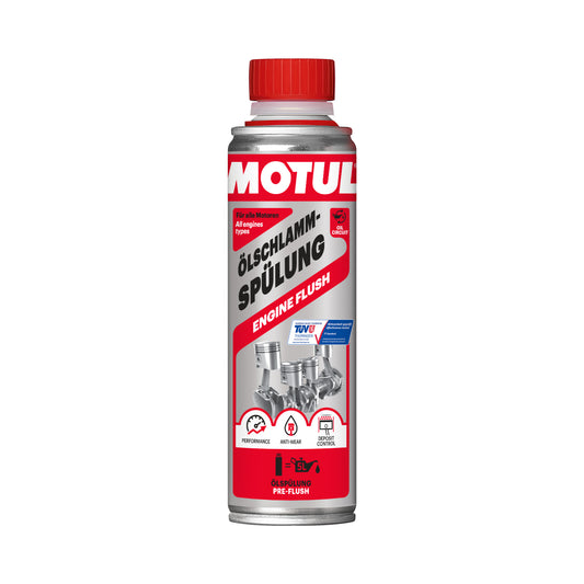 Motul Engine Flush Ölschlamm-Spülung 300 ml – Motorspülung vor dem Ölwechsel