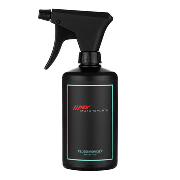 MxM Felgenreiniger pH-neutral mit Farbumschlag in der Sprühflasche